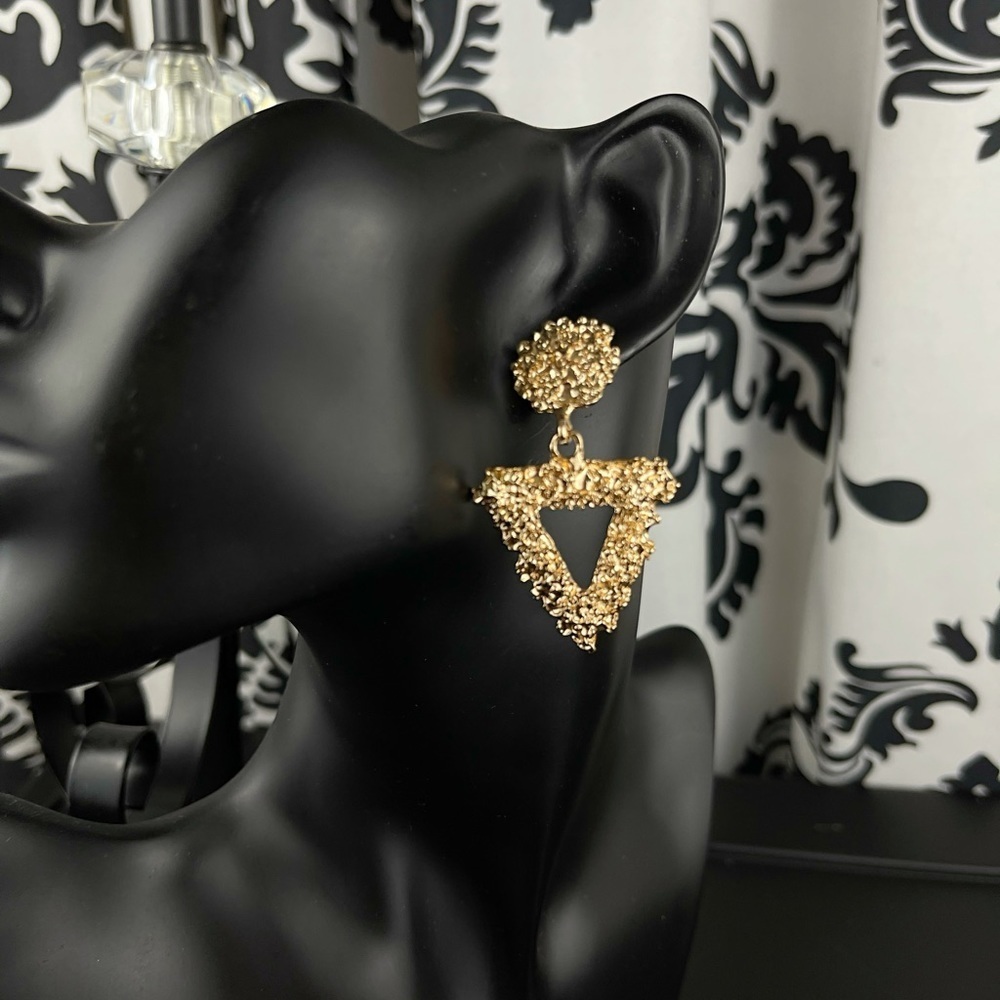 Triangle Geometric Earrings
